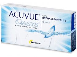 zvětšit obrázek - Acuvue Oasys with Hydraclear Plus 12 ks + 1 čočka ZDARMA